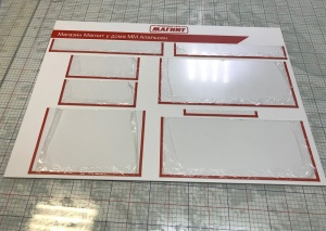 Информационный стенд магазина