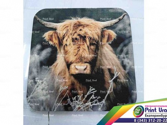 Подставка под кружку, бокал (Бирдекель из фанеры)