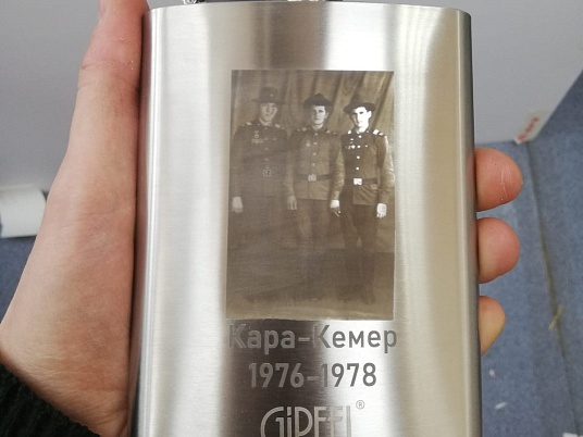 Гравировка фотографий на металле