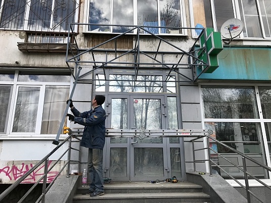 Изготовление козырьков