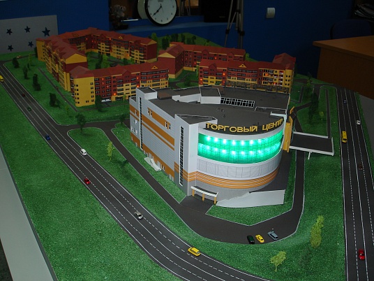 Изготовление архитектурных моделей, проектов зданий, городов.