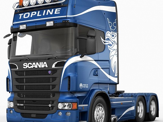 Наклейки на SCANIA