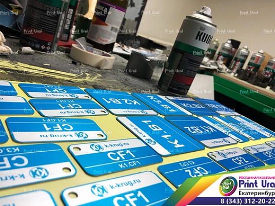 Уф печать на алюминии