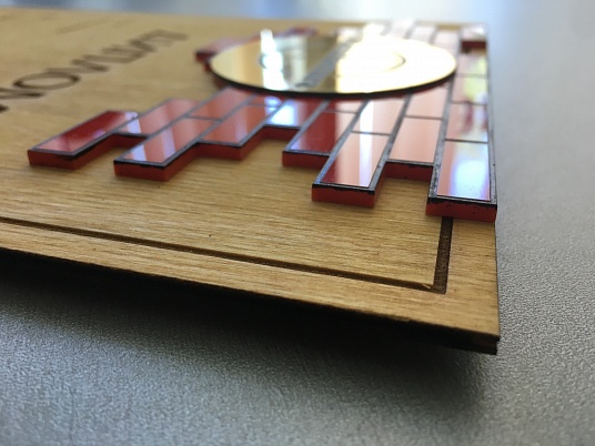 Табличка из дерева, фанеры