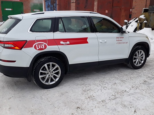 Брендирование автомобиля Шкода Кодиак