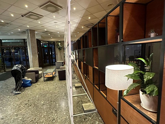 Аренда Press Wall для баннеpов и фoтoзoн 3000х2500мм