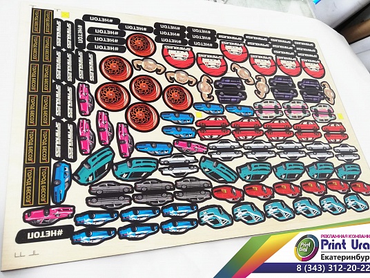 Уф печать на дереве