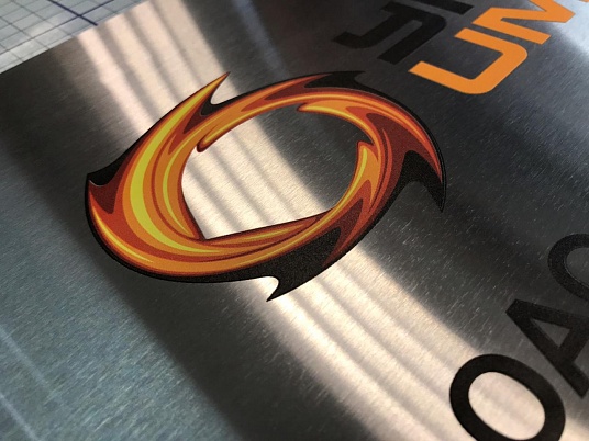 Таблички из нержавейки